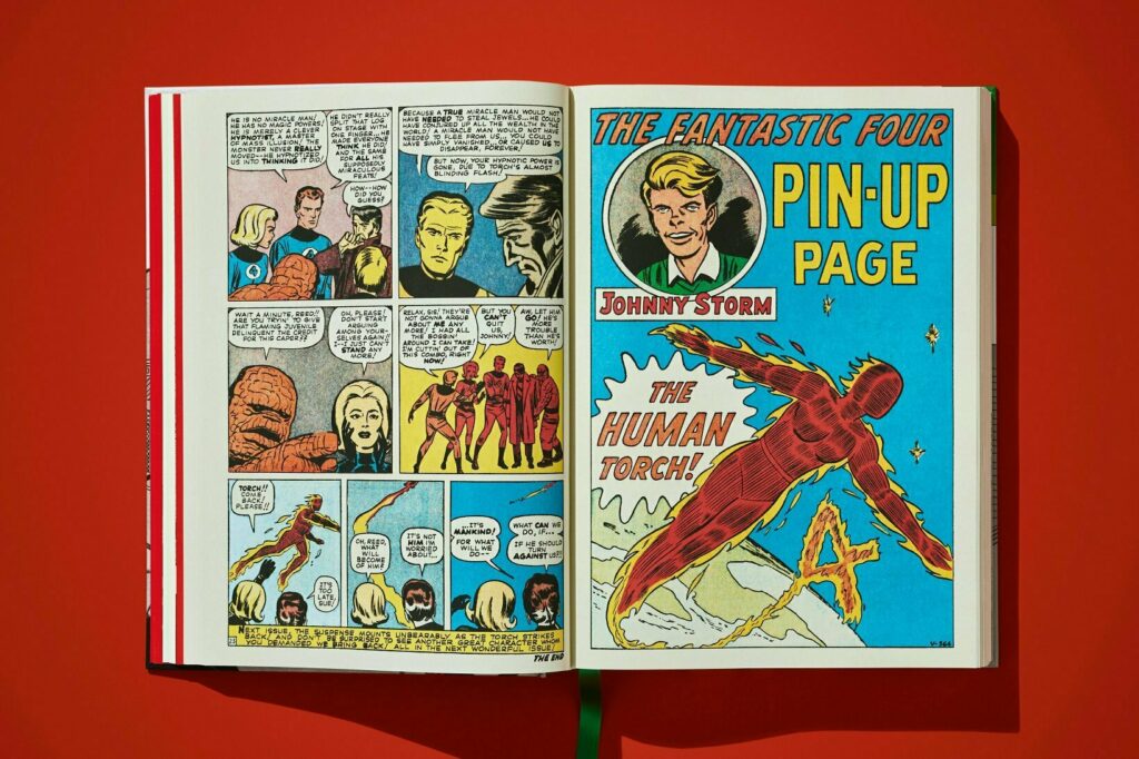 marvel comics knyga